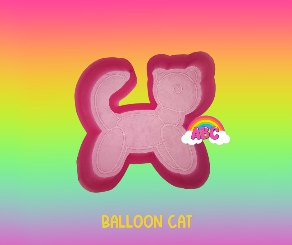 Balloon Cat silicone mold