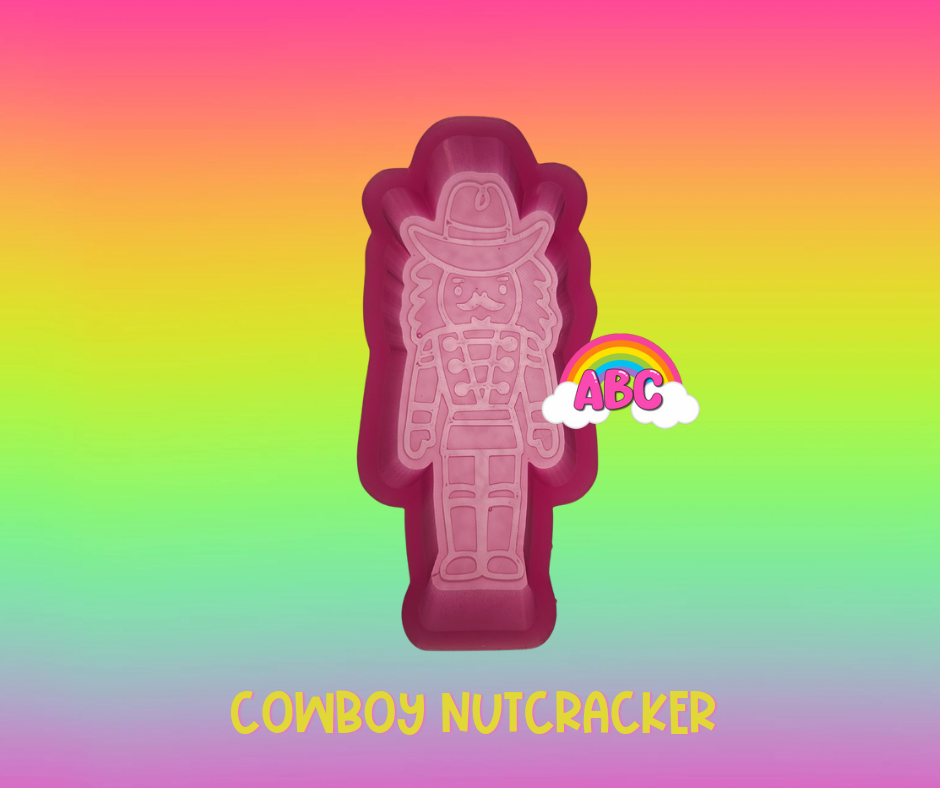 Cowboy Nutcracker Silicone Mold