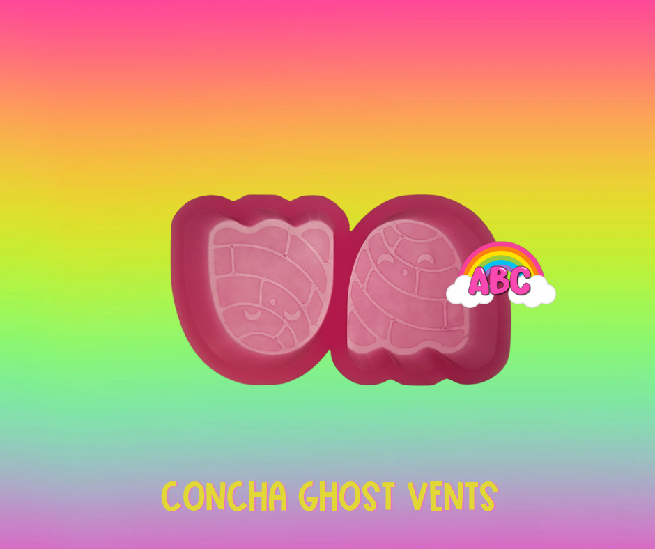 Concha Ghost Vents Silicone Mold