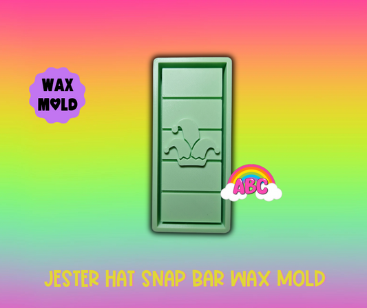 Jester Hat Snap Bar Wax Silicone Mold