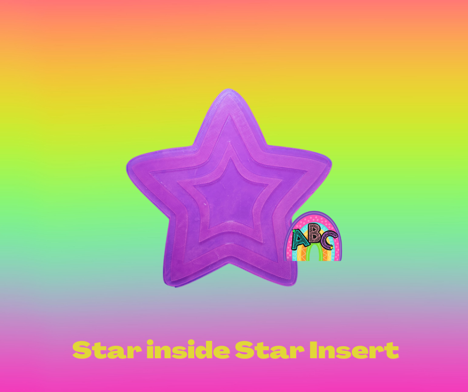 Star Inserts silicone mold