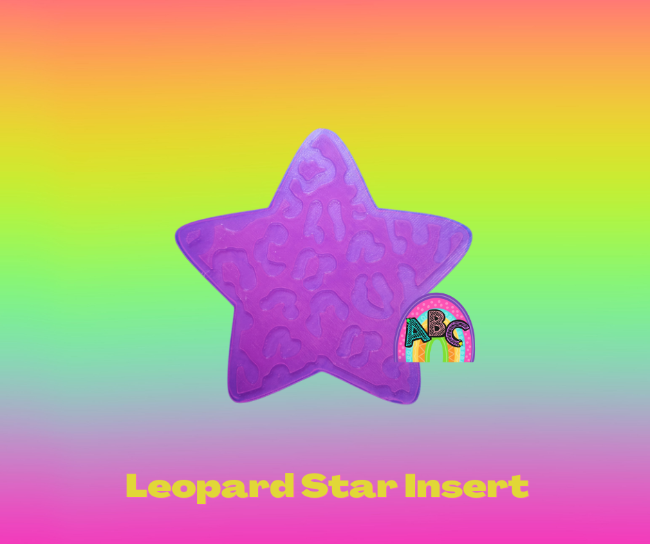 Star Inserts silicone mold