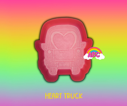 Heart Truck Silicone Mold