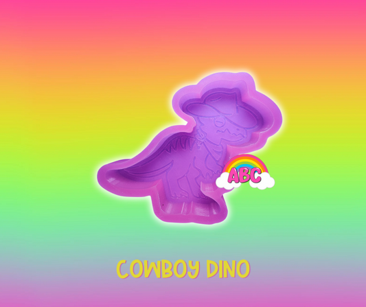 Cowboy Dino Silicone Mold