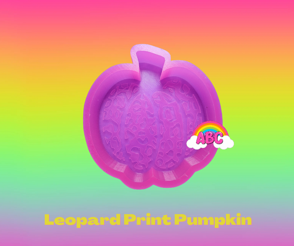 Leopard Pumpkin silicone mold