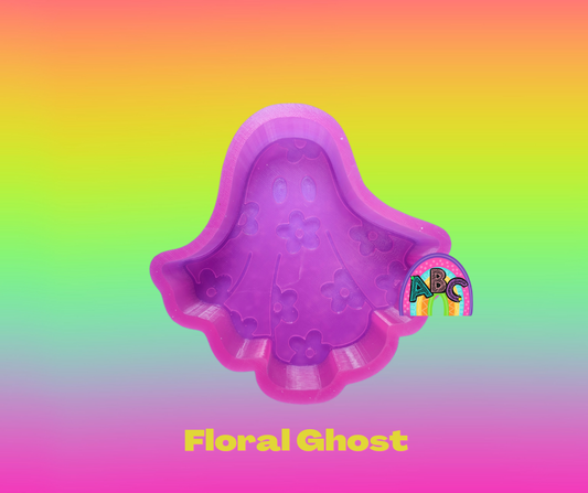 Floral Ghost silicone mold