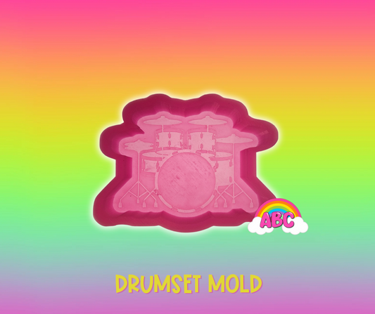 Drumset silicone mold