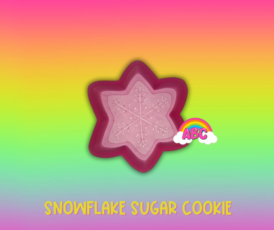 Snowflake Cookie Silicone Mold