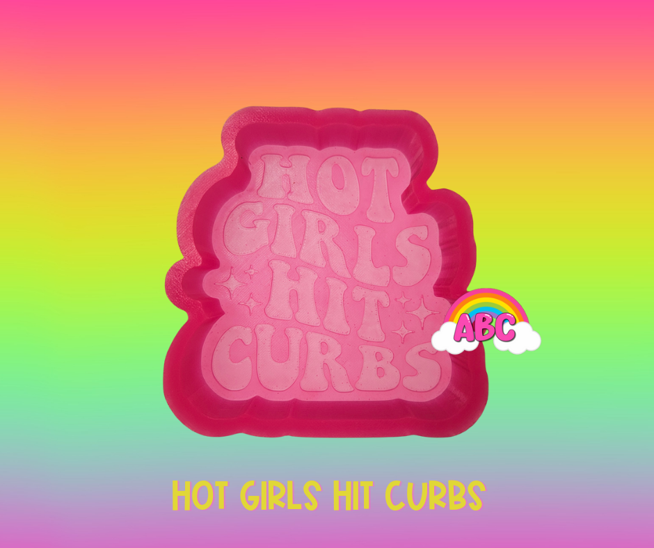 Hot Girls Hit Curbs Silicone Mold