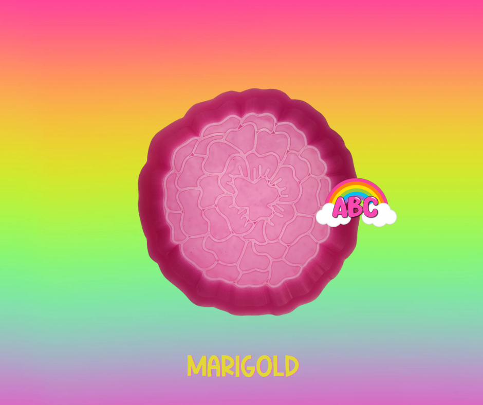 Marigold silicone mold