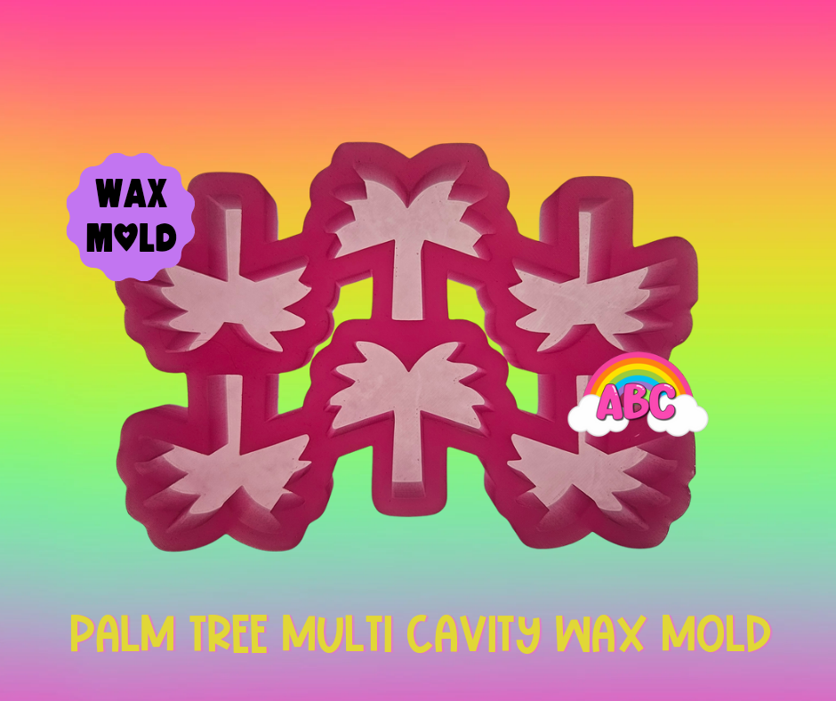 Palm Tree Multi Cavity Wax Mold