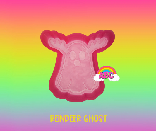 Reindeer Ghost silicone mold