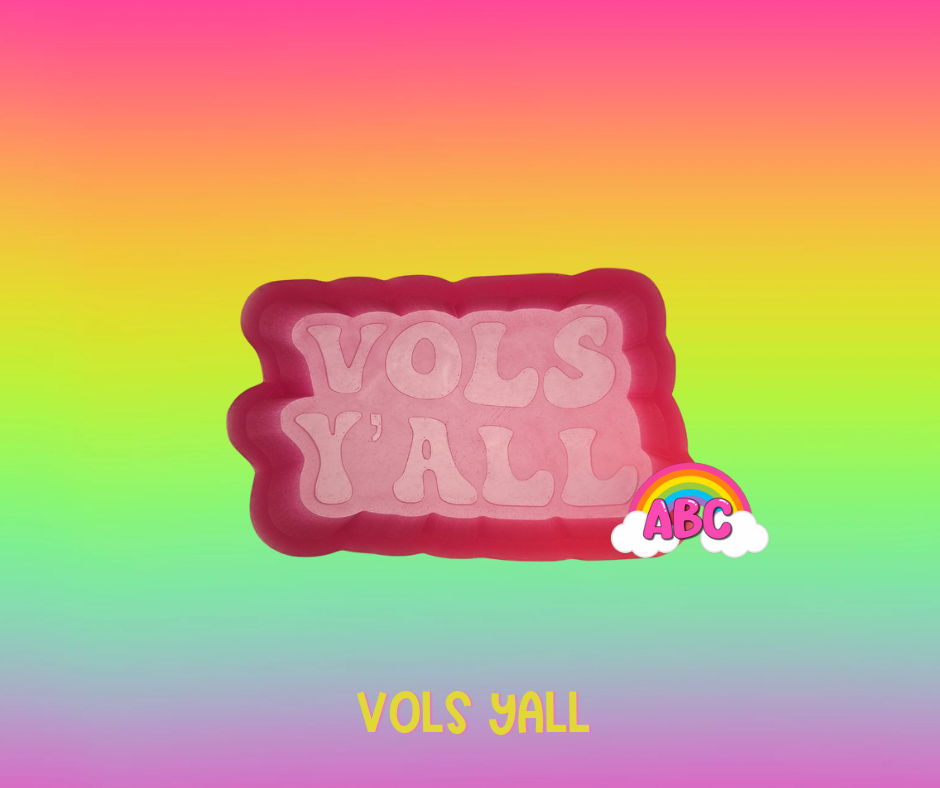 Vols Yall silicone mold