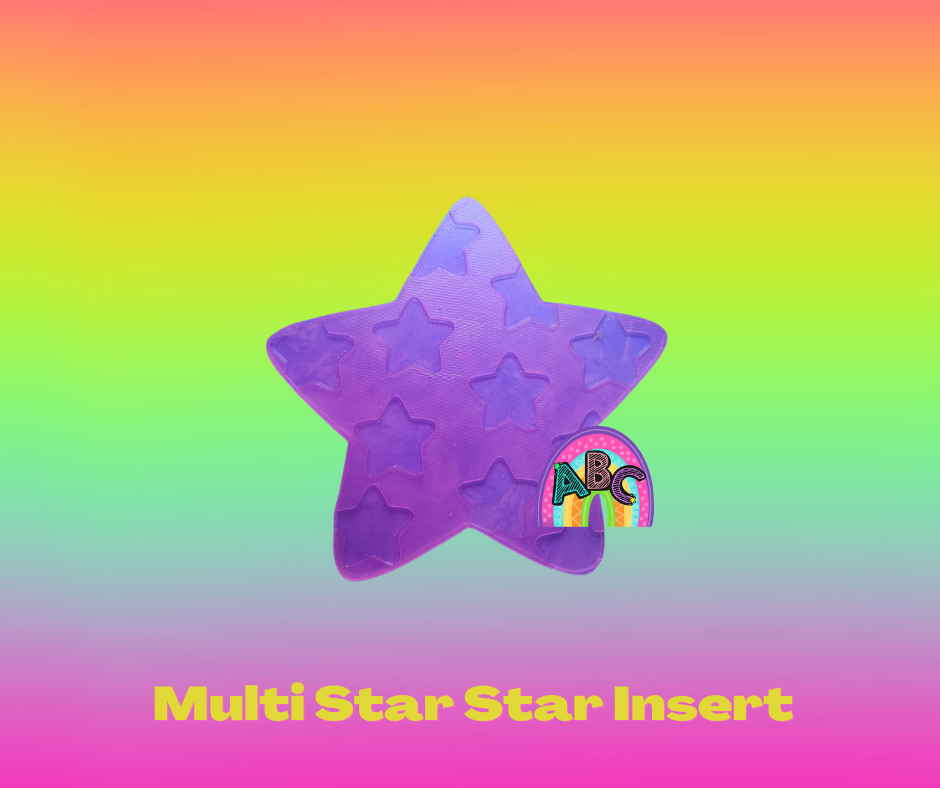 Star Inserts silicone mold