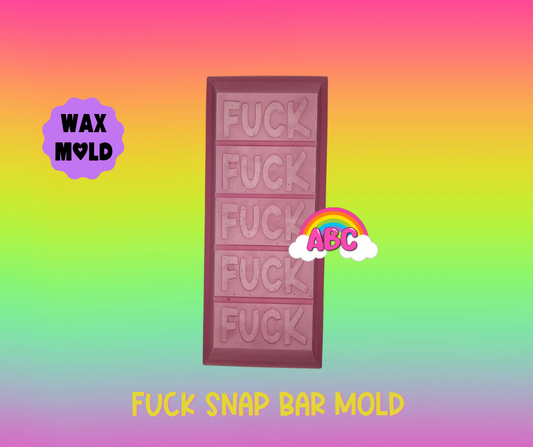 Fck snap bar wax silicone mold