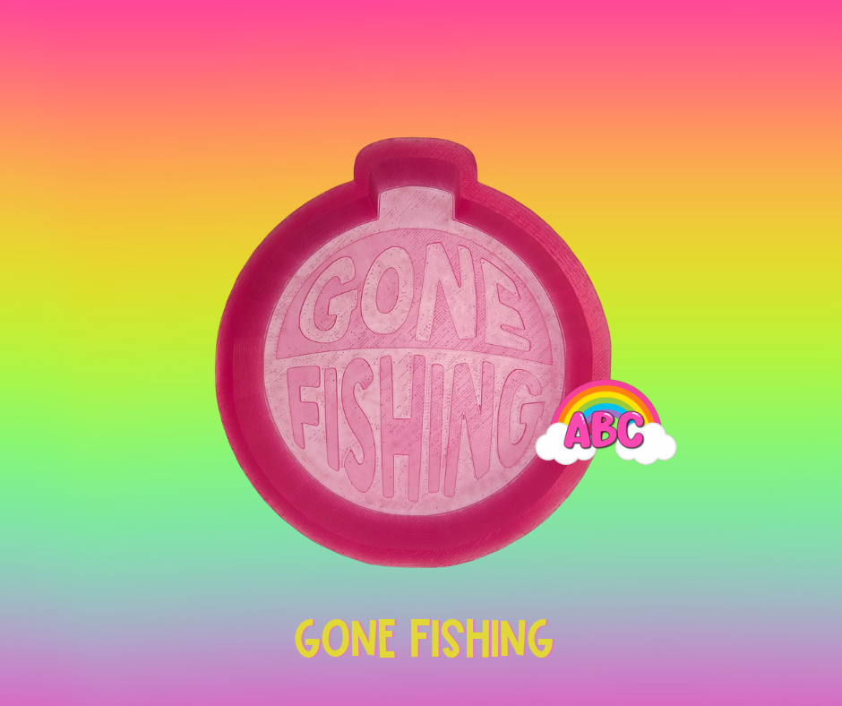 Gone Fishing Silicone Mold