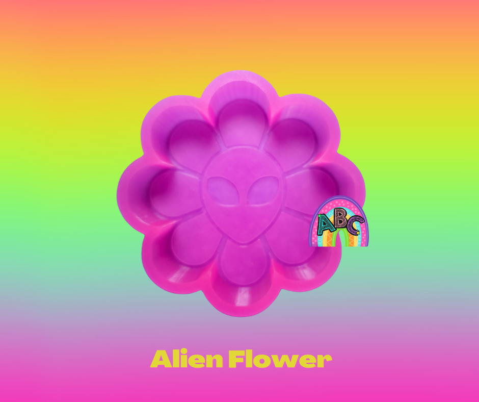 Alien Flower silicone mold