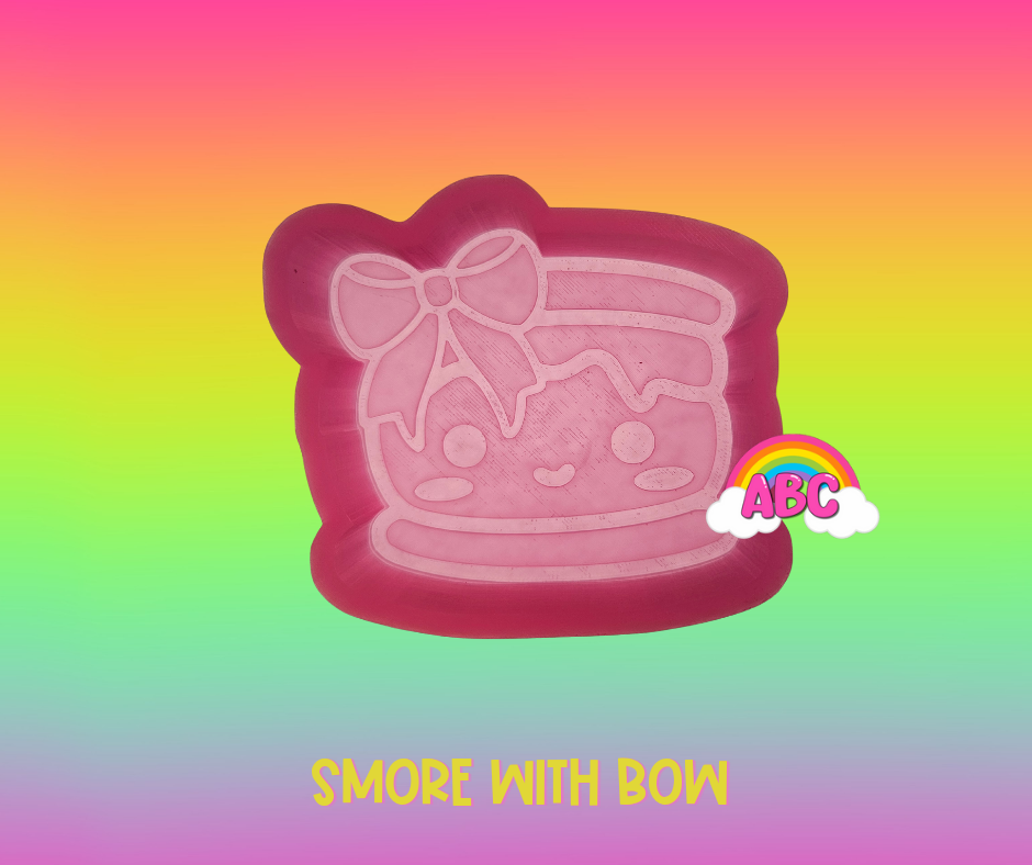 Smore with a Bow Silicone Mold