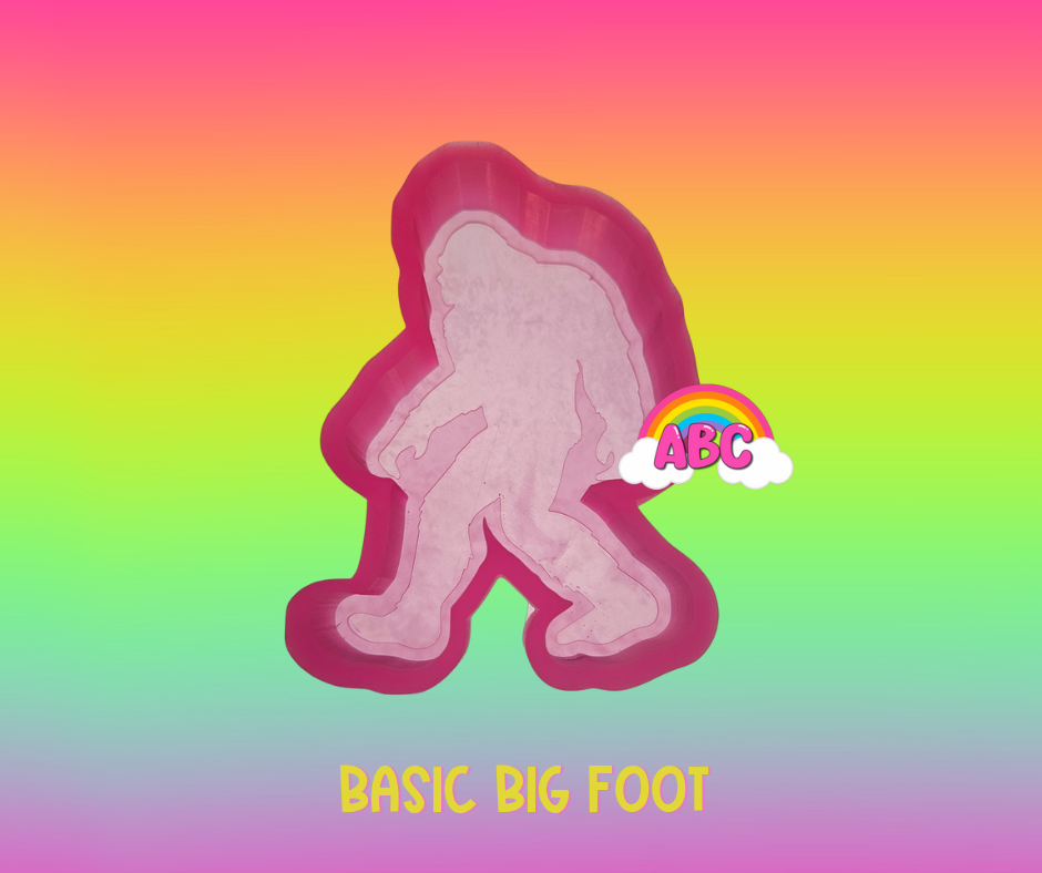 Basic Big Foot Silicone Mold