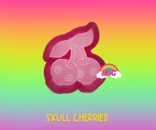 Skull  Cherries Silicone Mold