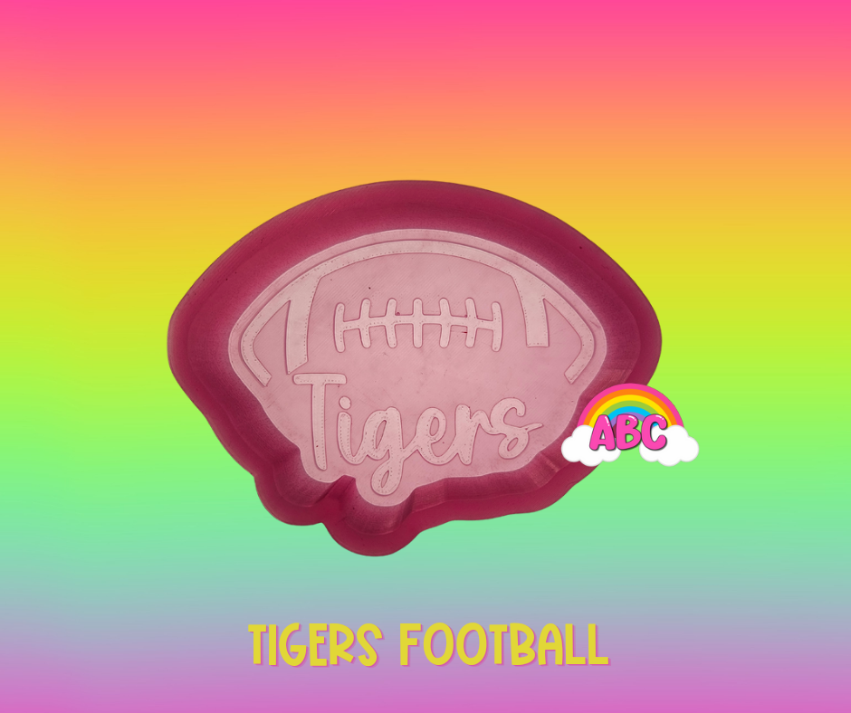 Team Footballs silicone mold