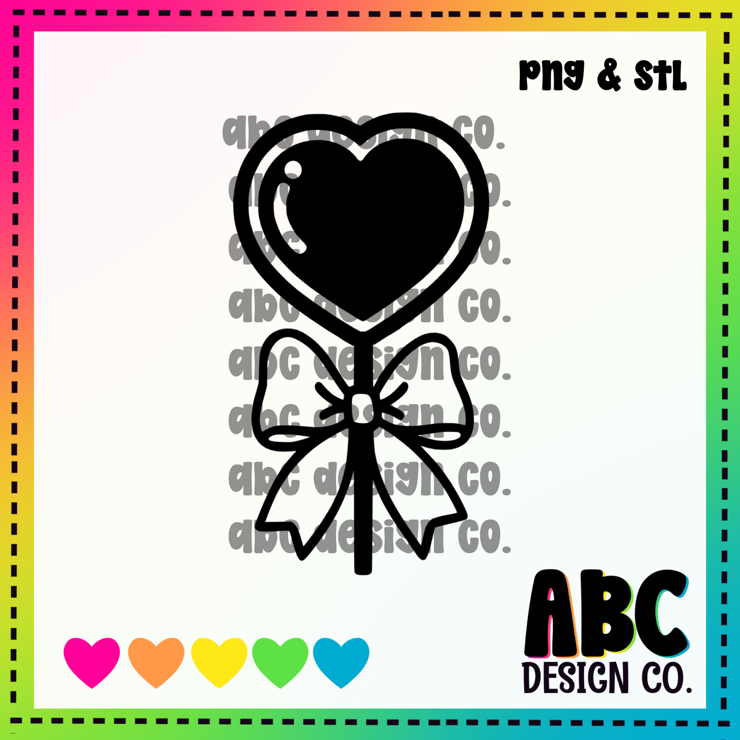 Heart Sucker PNG & STL - Semi-Exclusive - digital download