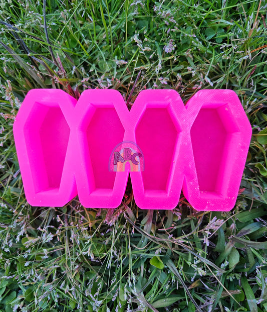 4 Cavity Coffin Vent Tray
