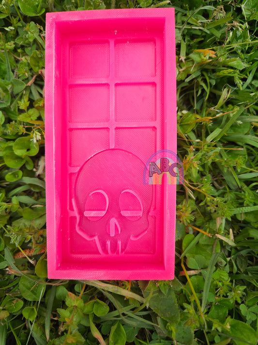 Skull Snap Bar Wax Melt mold