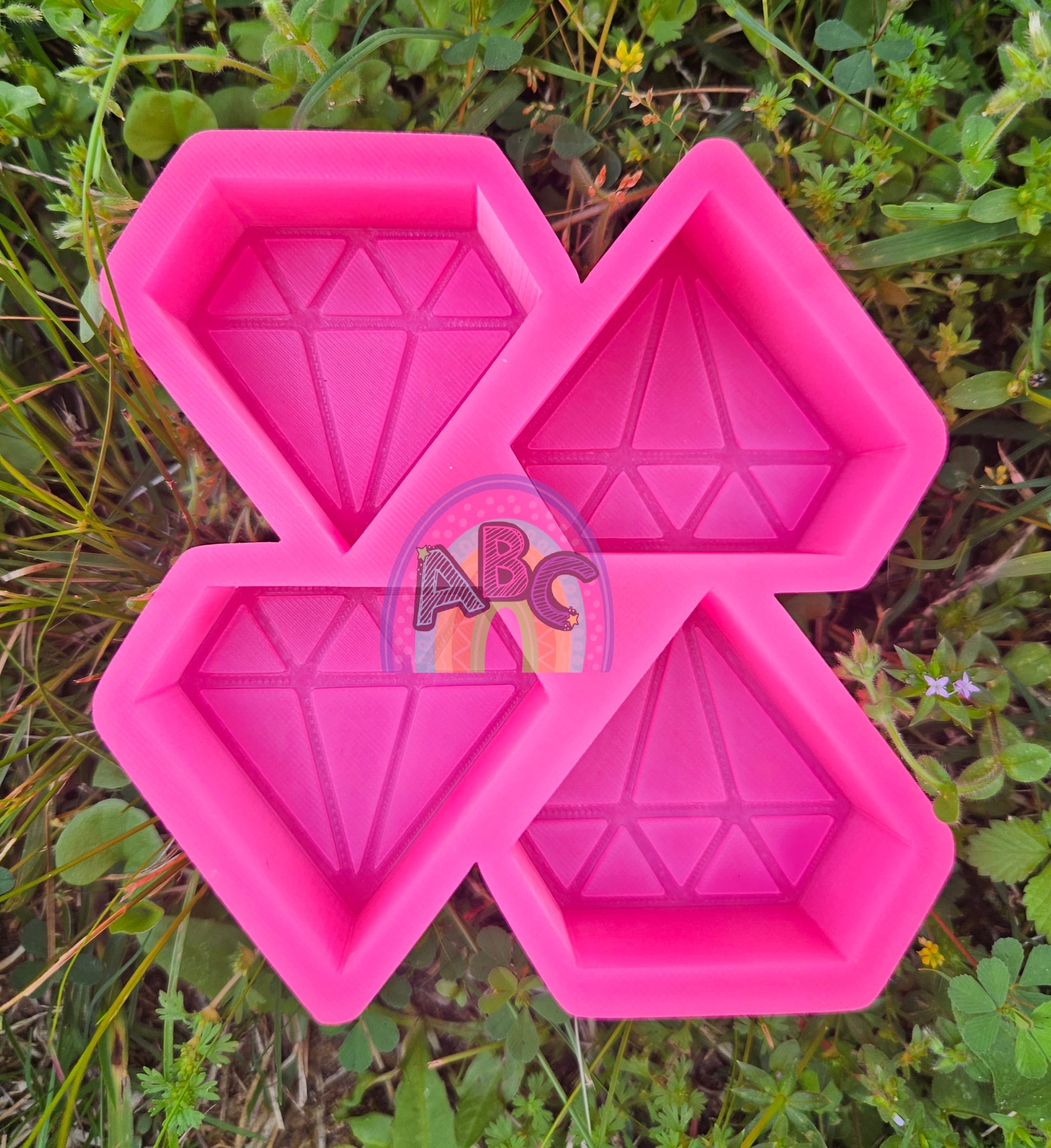 4 Cavity Diamond Vent Tray
