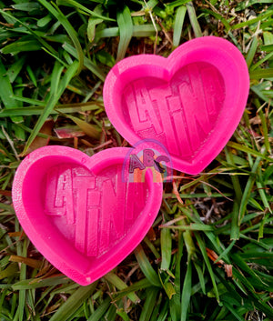 Latina Heart - Full Size silicone mold