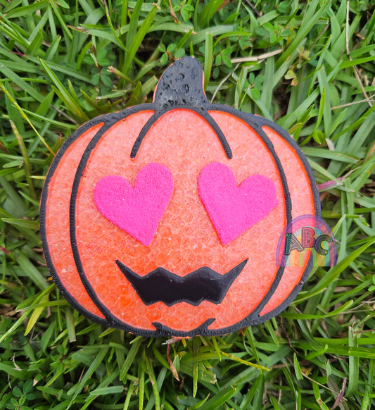 Heart Eye Pumpkin