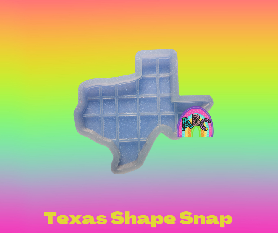 Texas Shape Snap Bar Mold