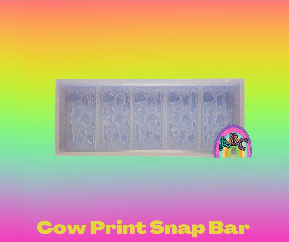Cow Print Snap Bar