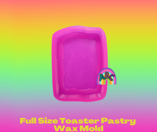 Full Toaster Pastry Wax Mold