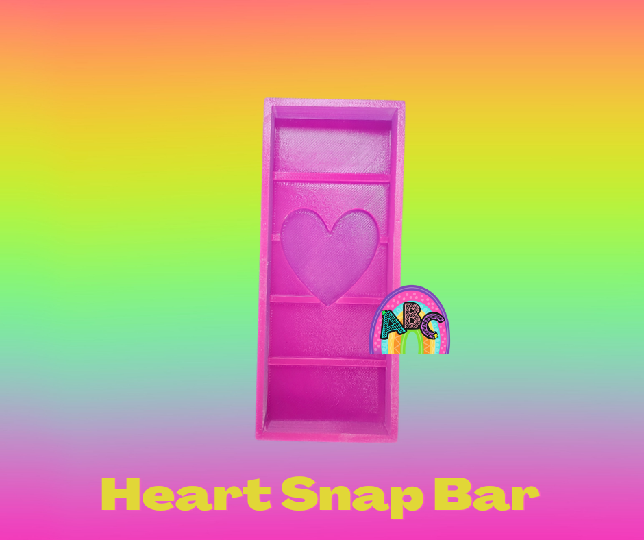 Heart 5 snap bar
