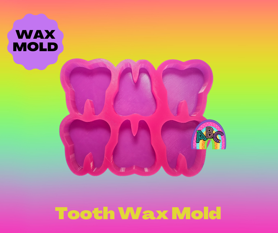6 Cavity Tooth Wax Mold
