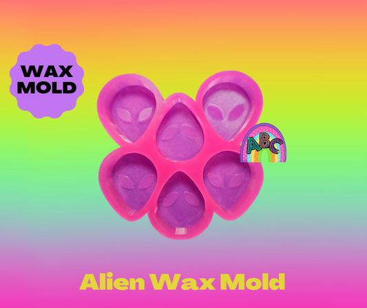 6 Cavity Alien Wax Mold