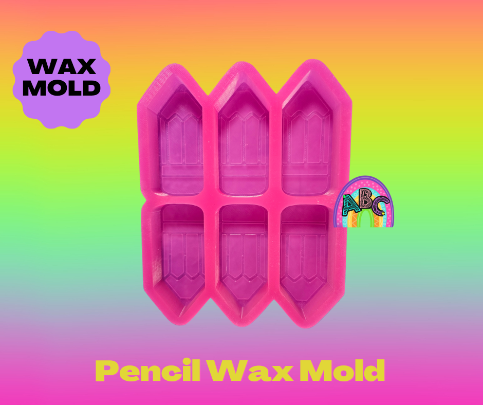 6 Cavity Pencil Wax Mold