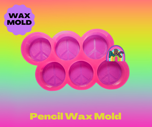 Peace 6 Cavity Wax Mold