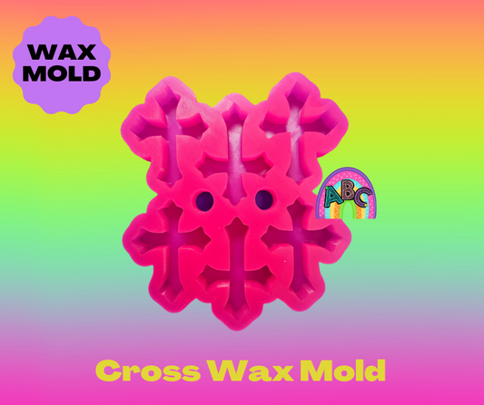 6 Cavity Cross Wax Mold