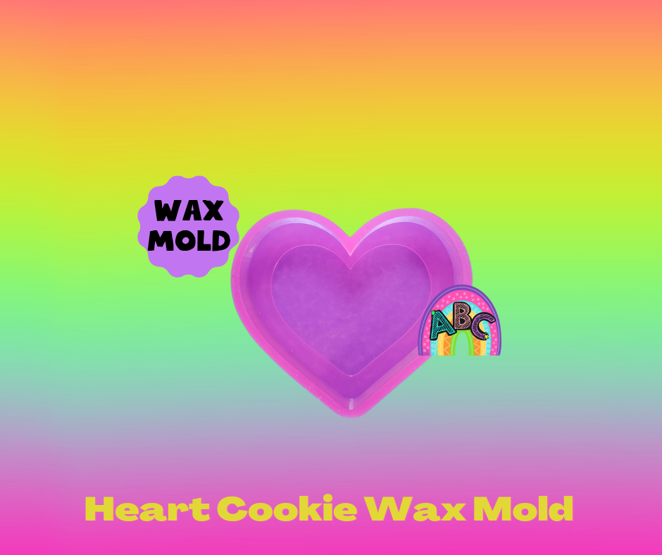 Heart Cookie Wax Mold