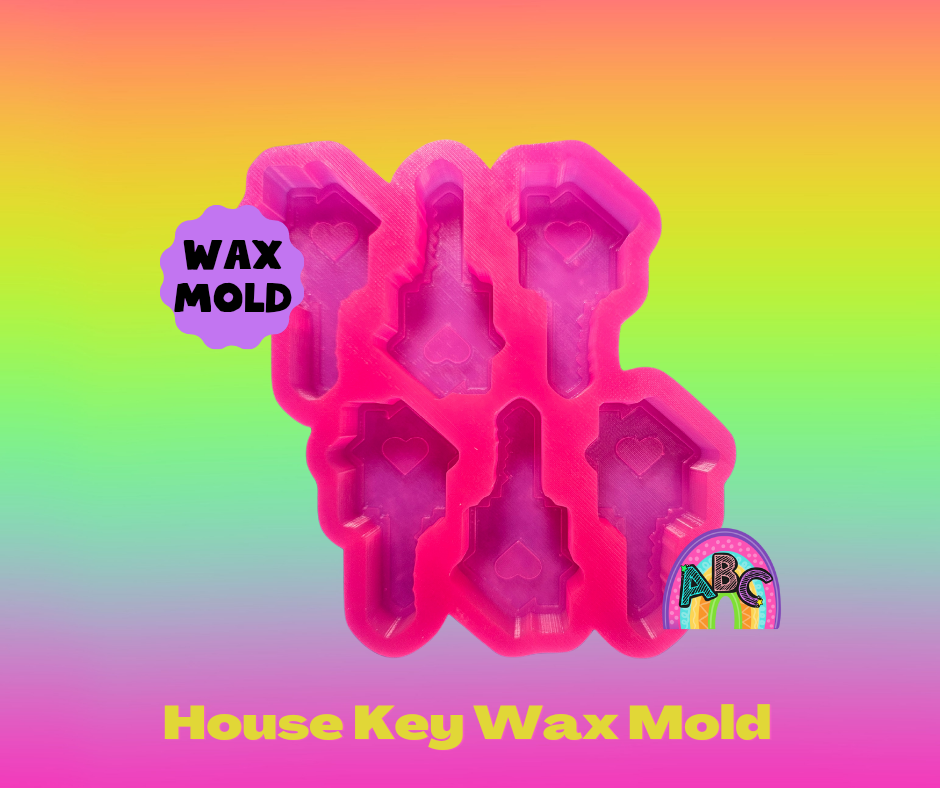 House key wax mold