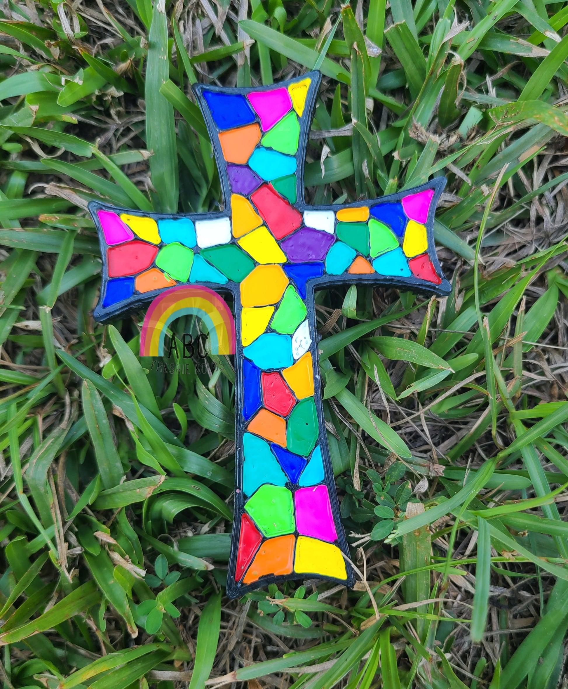 Stained Glass Cross