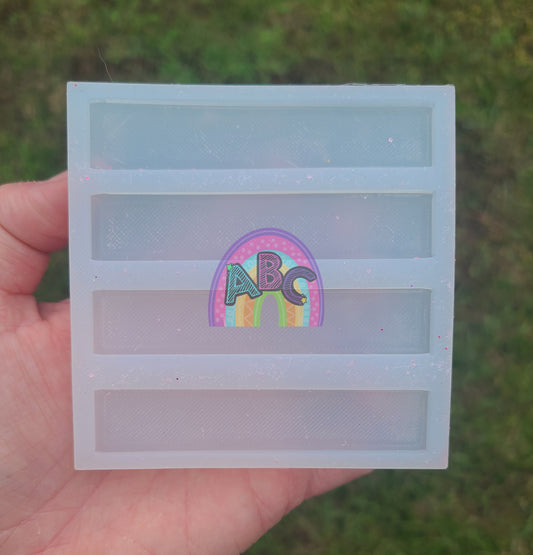 Rectangle Hair Clip Resin Mold