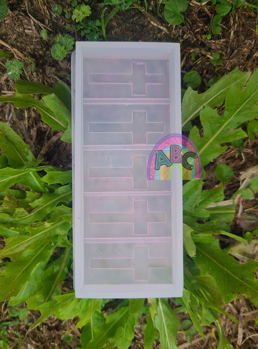 Cross Wax Melt Mold